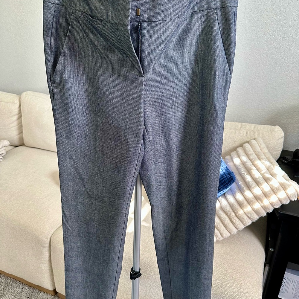 LOFT Gray Women's Trousers